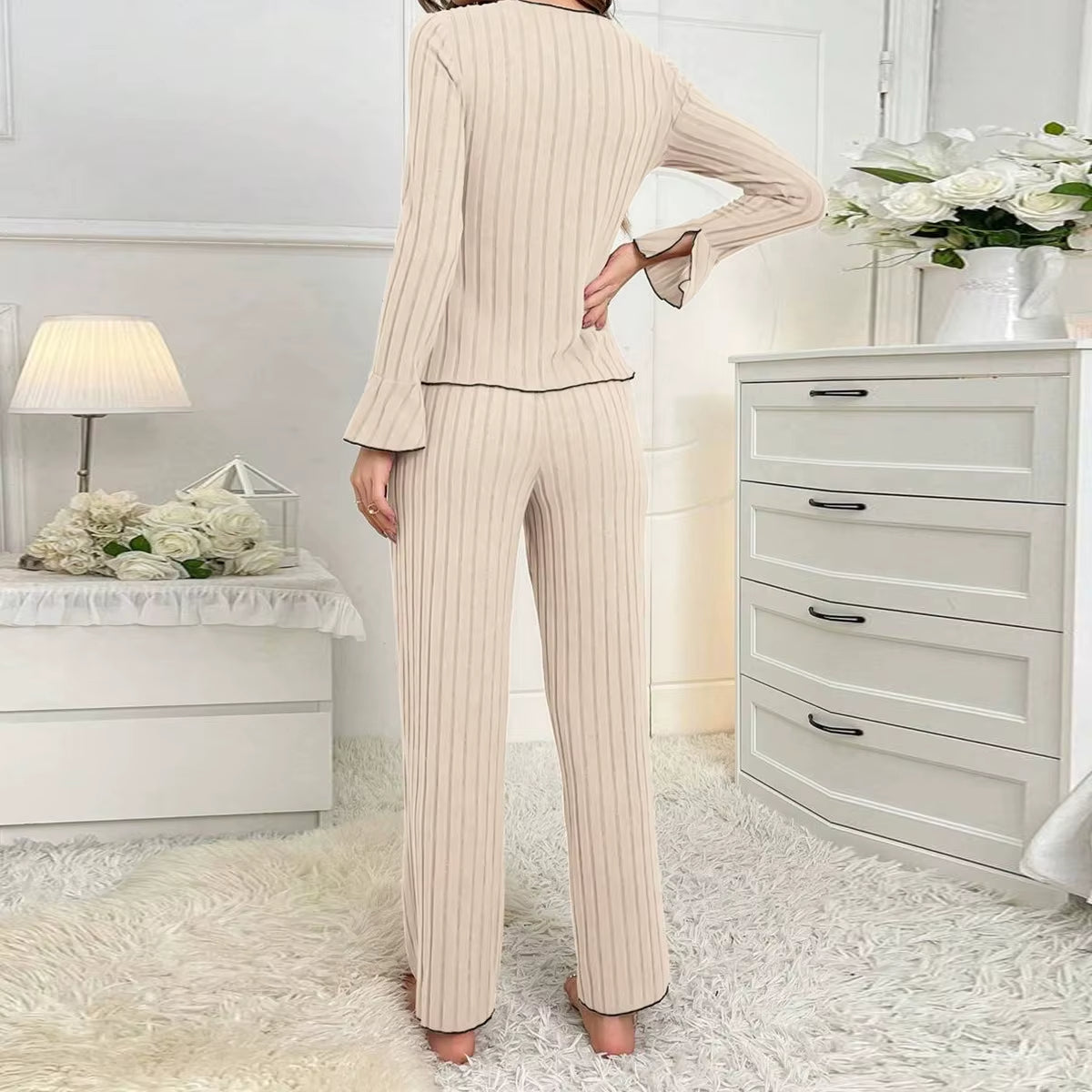 Emma™ | Elegant To-Delt Pyjamasæt